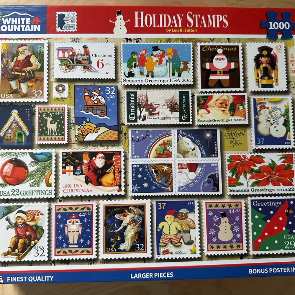 1,000 piece White Mountain Puzzle